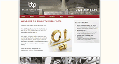 Desktop Screenshot of brassturnedparts.co.uk